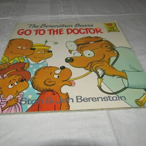 The Berenstain Bears GO TO THE DOCTOR Color Illustrated Paperback Learning Read